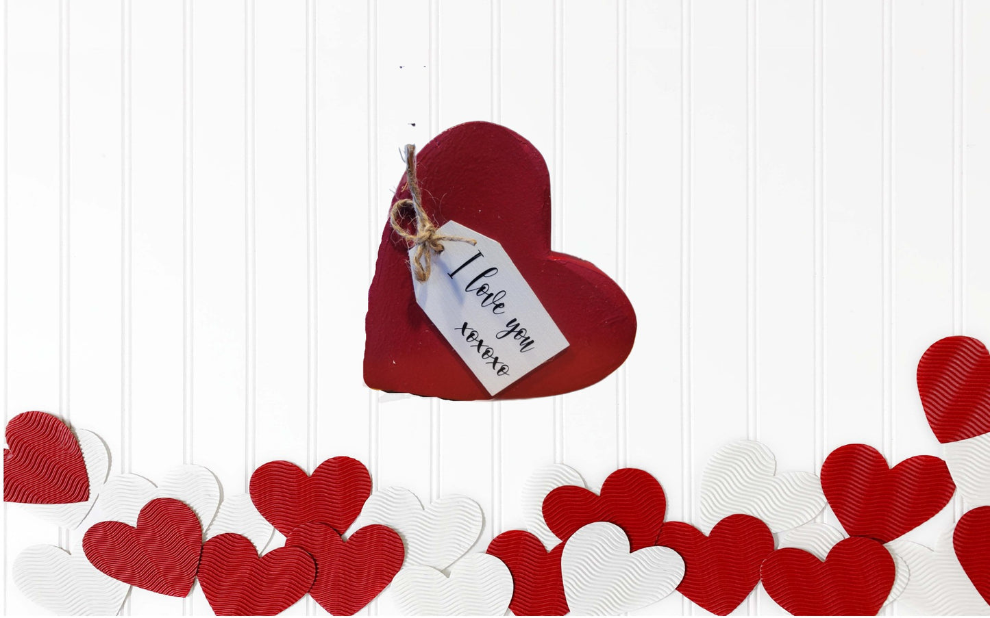 Love you xoxo heart | Wood - Wood, Handmade