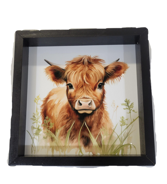 Highland Cow sign - Highland, Cow