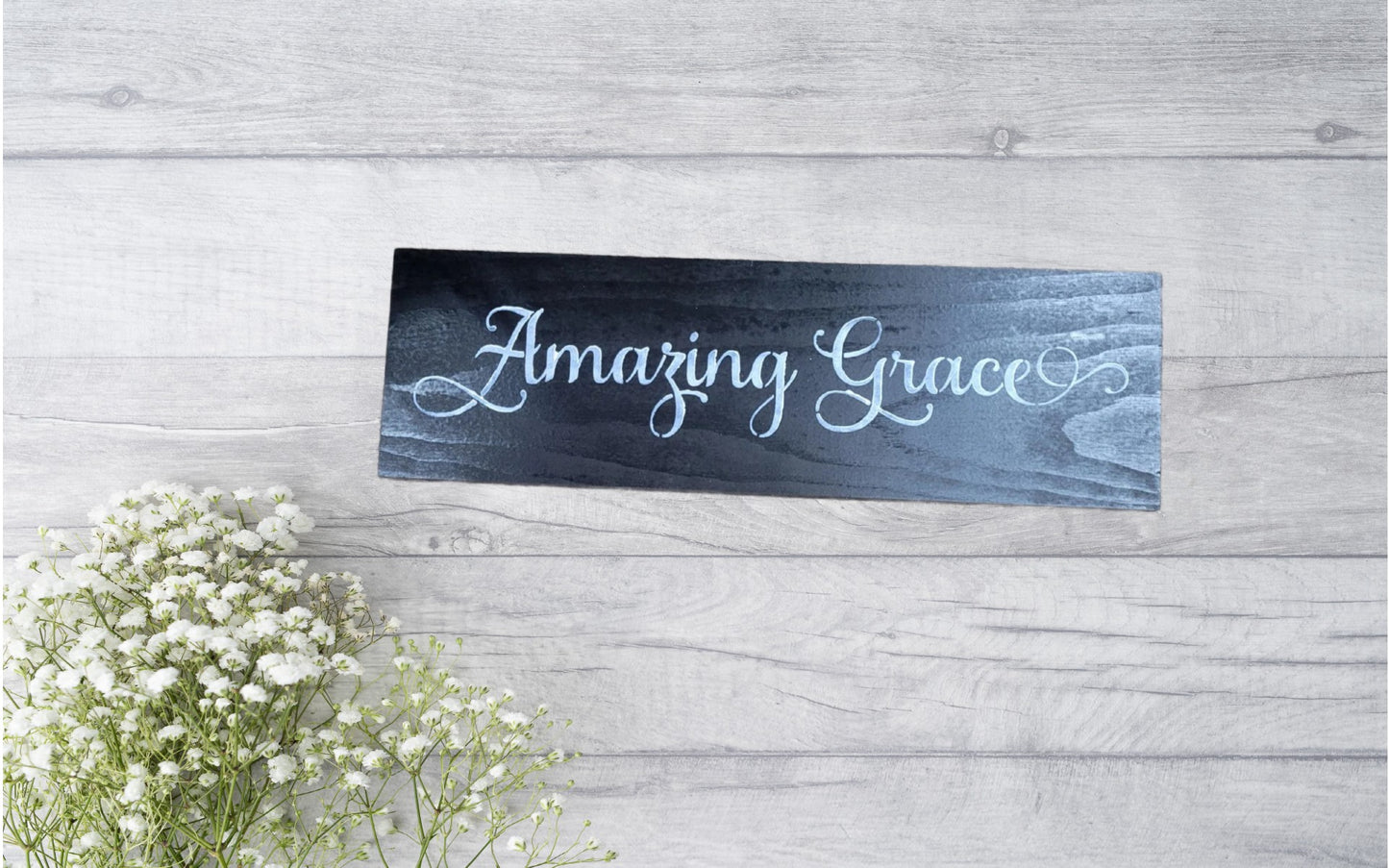 Amazing Grace Sign | Wood
