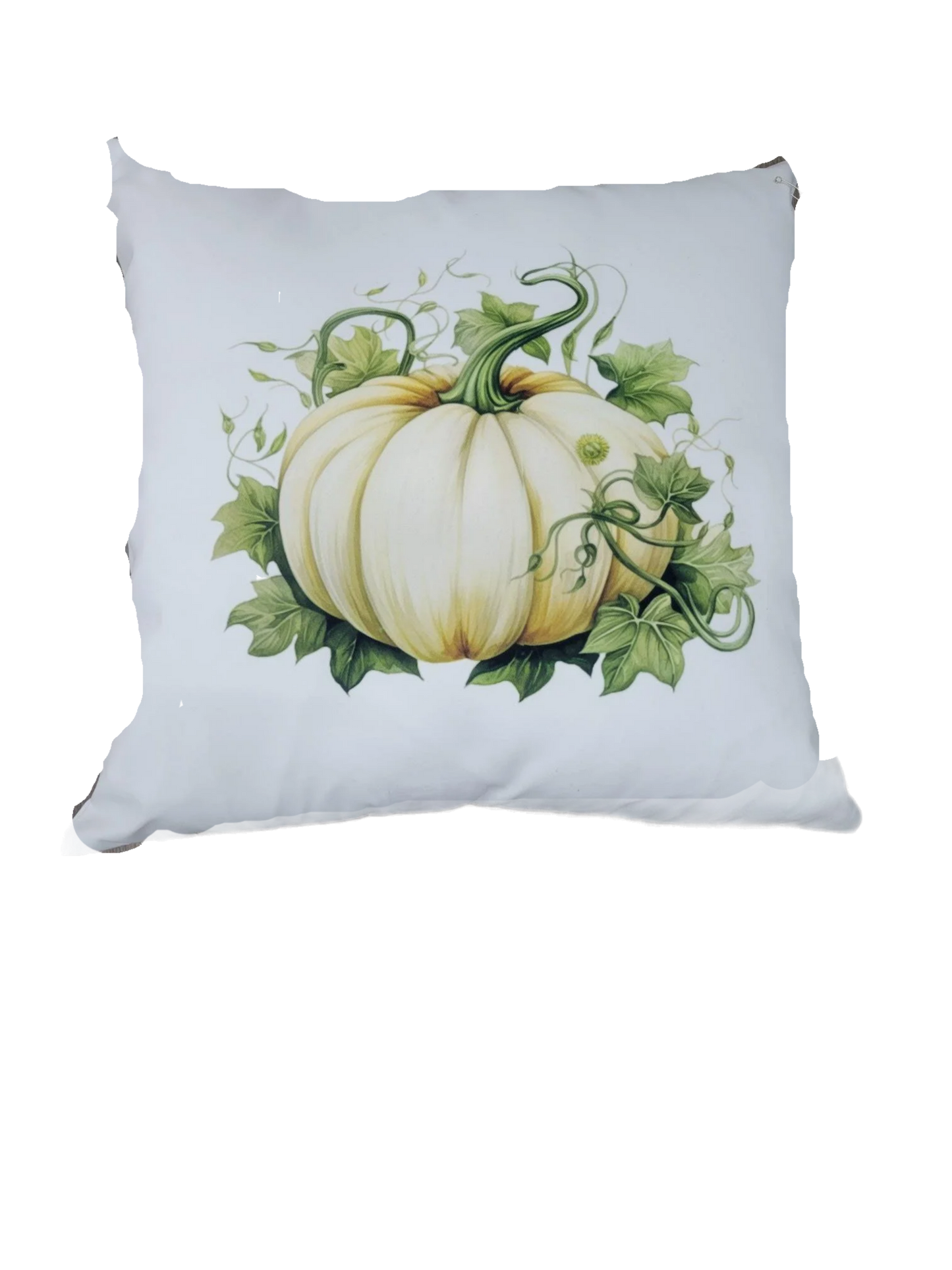 White Pumpkin Pillow