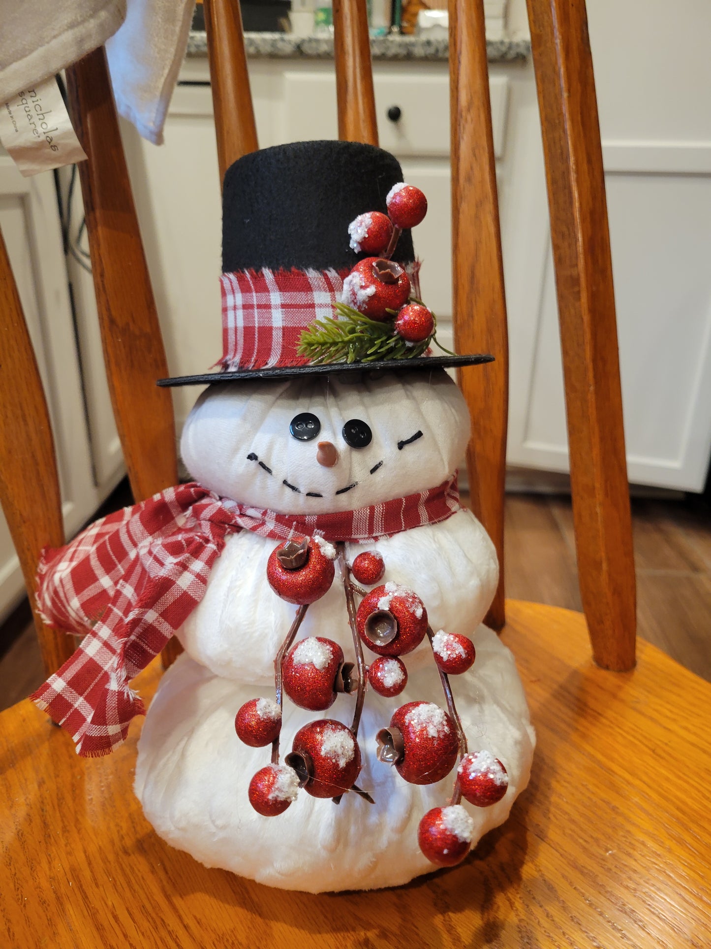 Rudy Red Berry Snowman