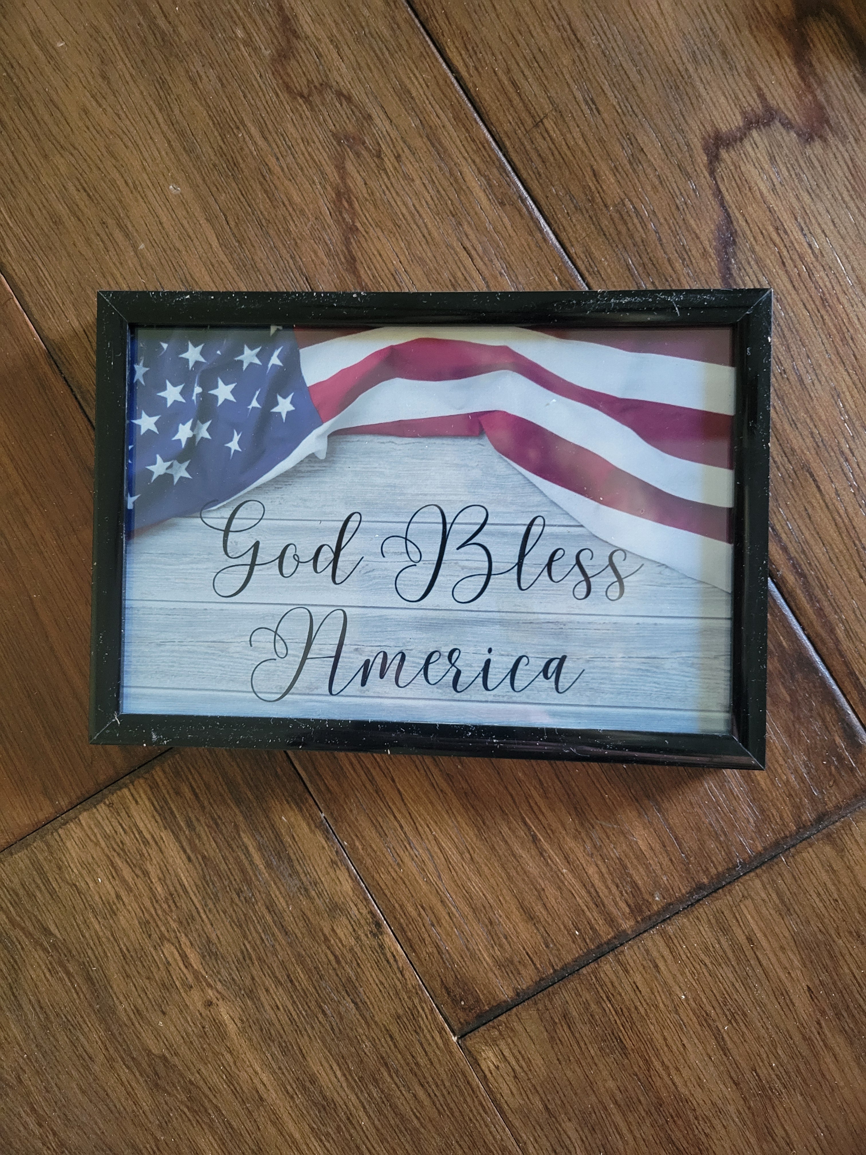 壁飾り　GOD BLESS 星条旗　AMERICA 壁飾り GOD BLESS 星条旗 AMERICA 12 X12 God Bless America Flag