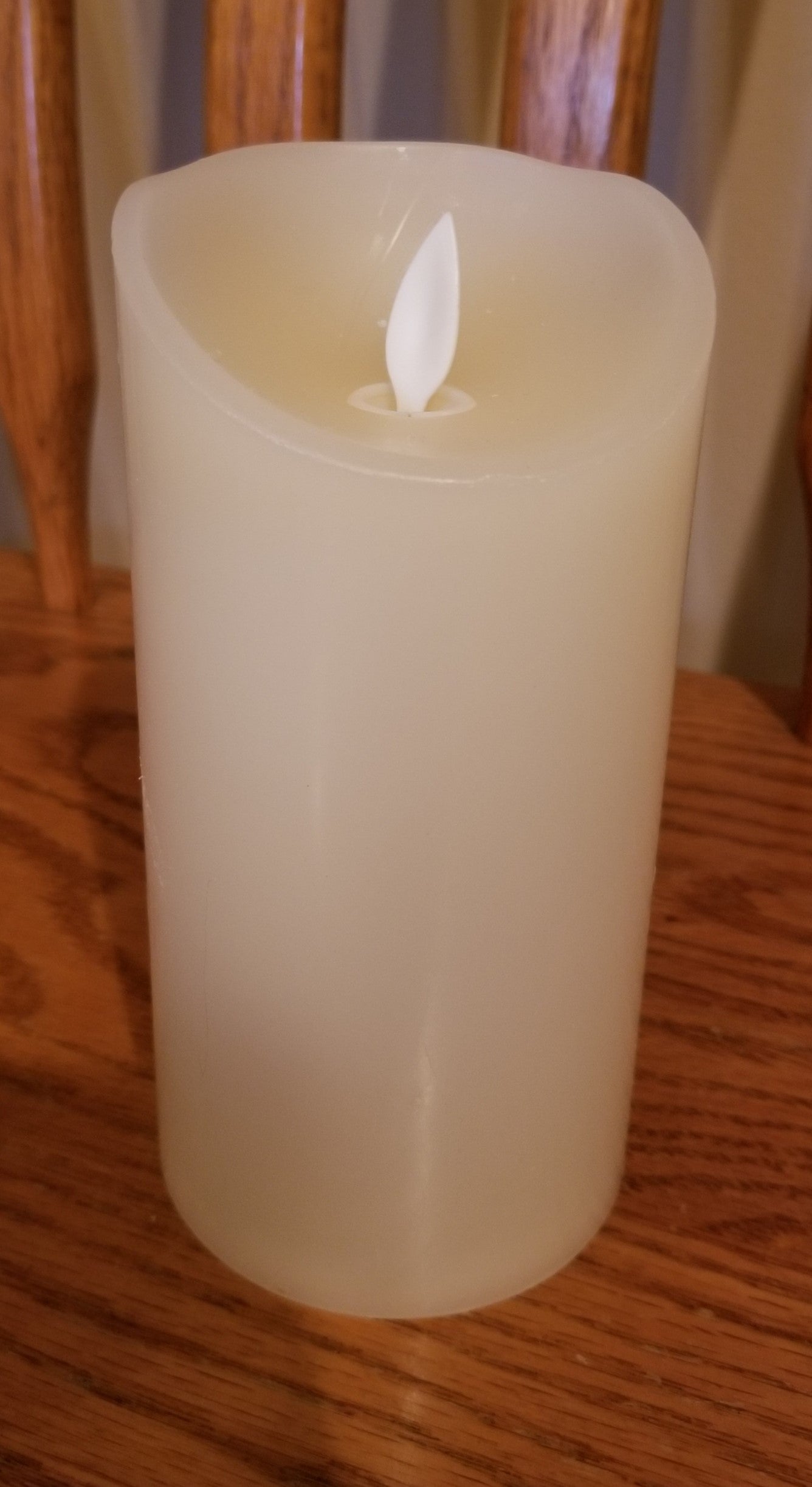 6" Moving Flame Candle | Battery - Battery, Candle