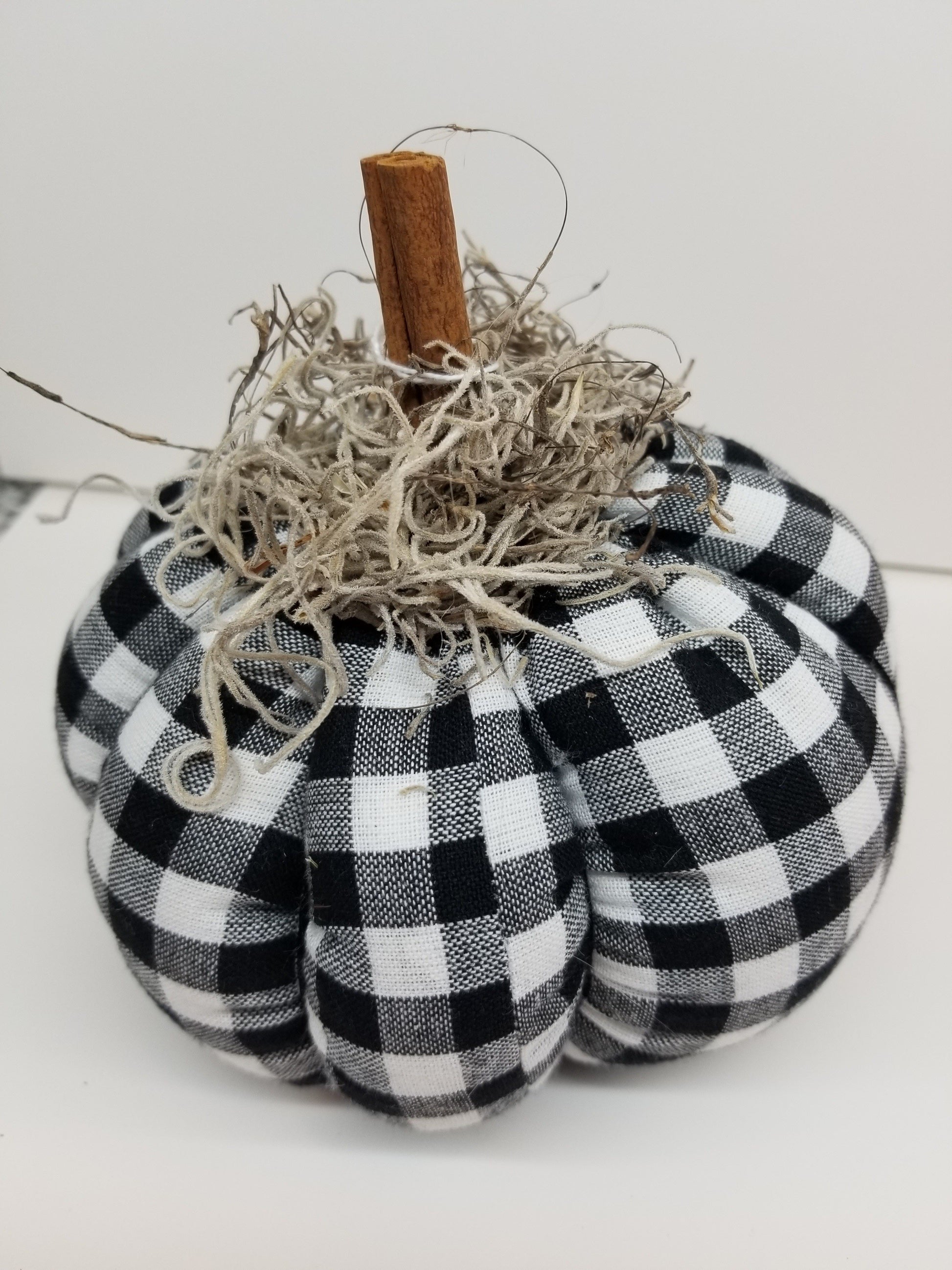 Buffalo check Pumpkin | Handmade - Handmade, Pumpkin
