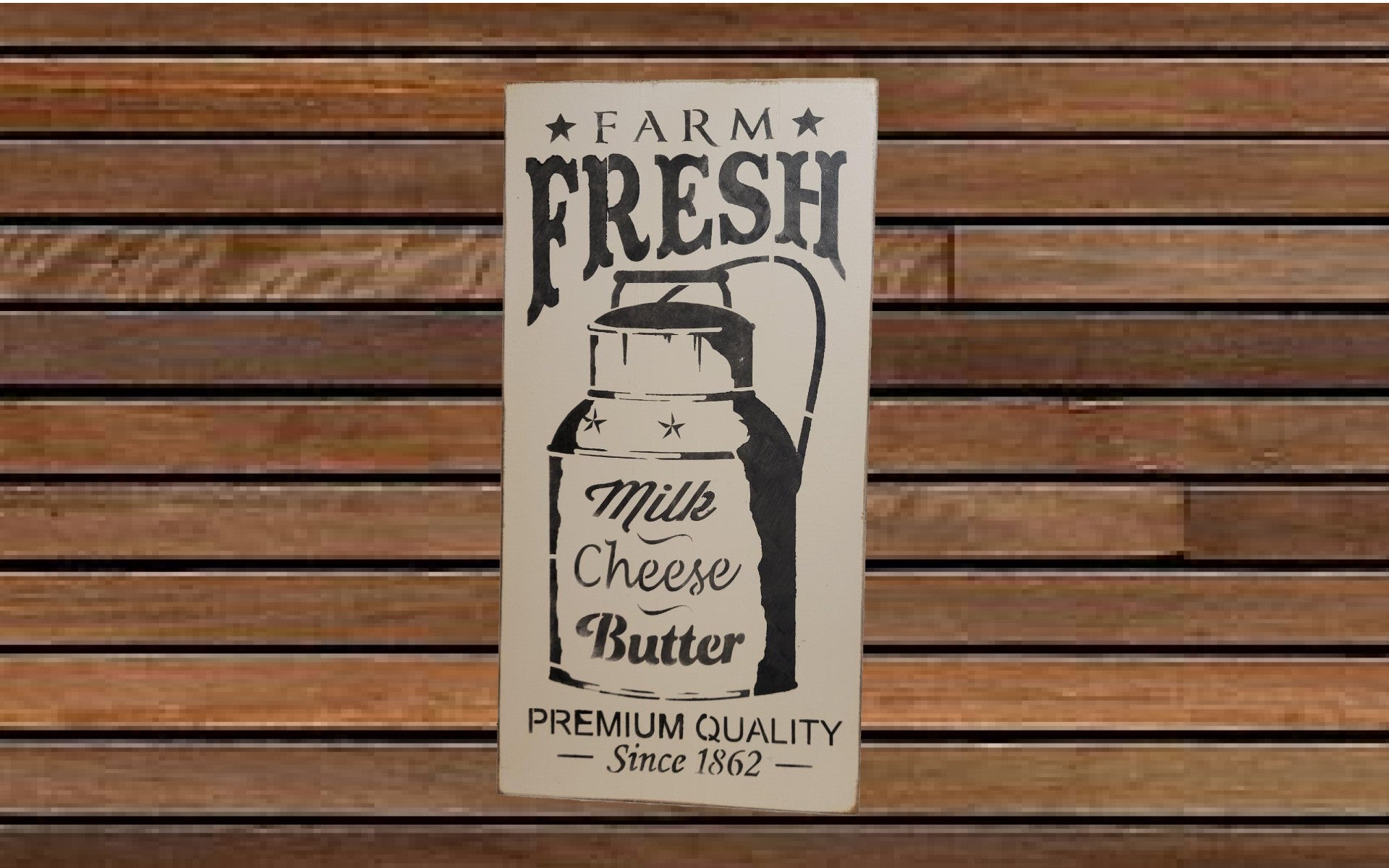 Farm Fresh Sign | Slate - Slate, Wood