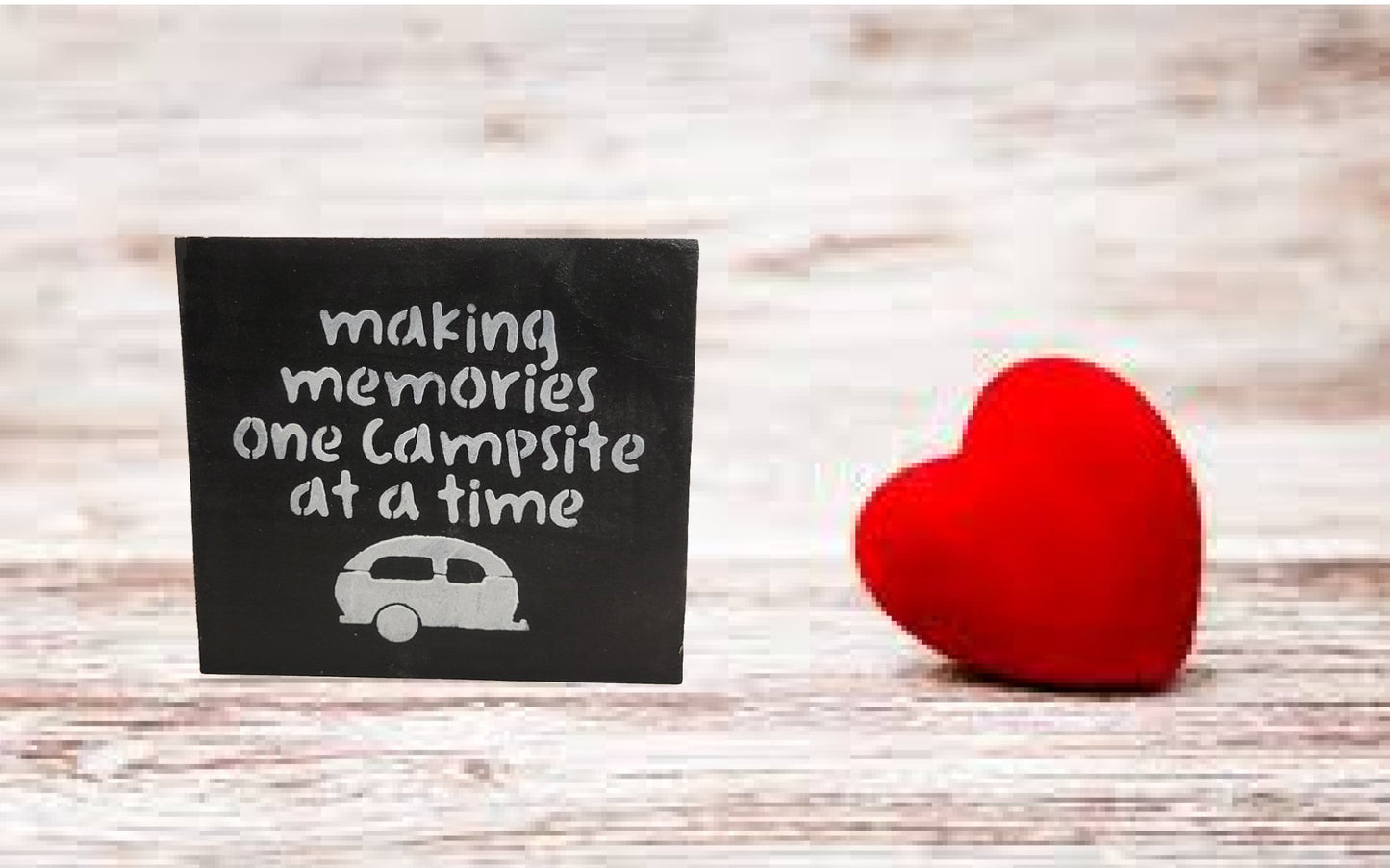 Camping Memories Mini Sign | Handmade - Handmade, Sign