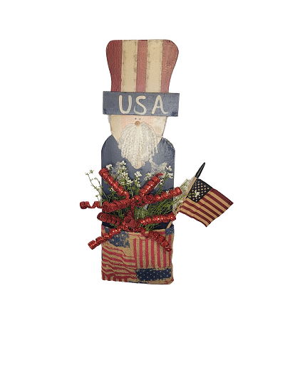 Hanging Uncle Sam | Red - Red, White