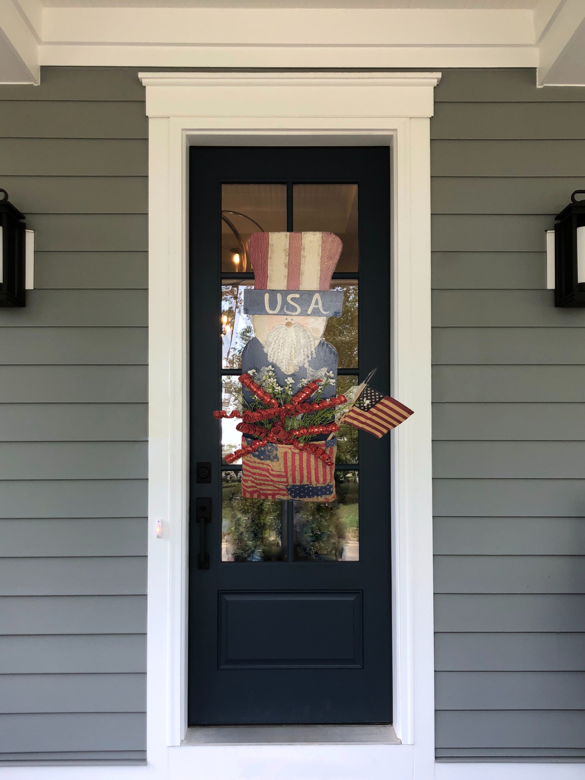 Hanging Uncle Sam | Red - Red, White