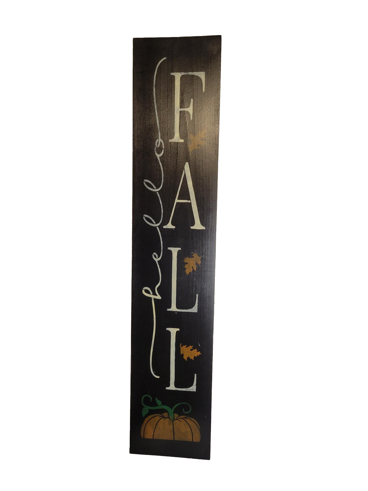 Hello Fall Vertical Sign - Sign, Handmade