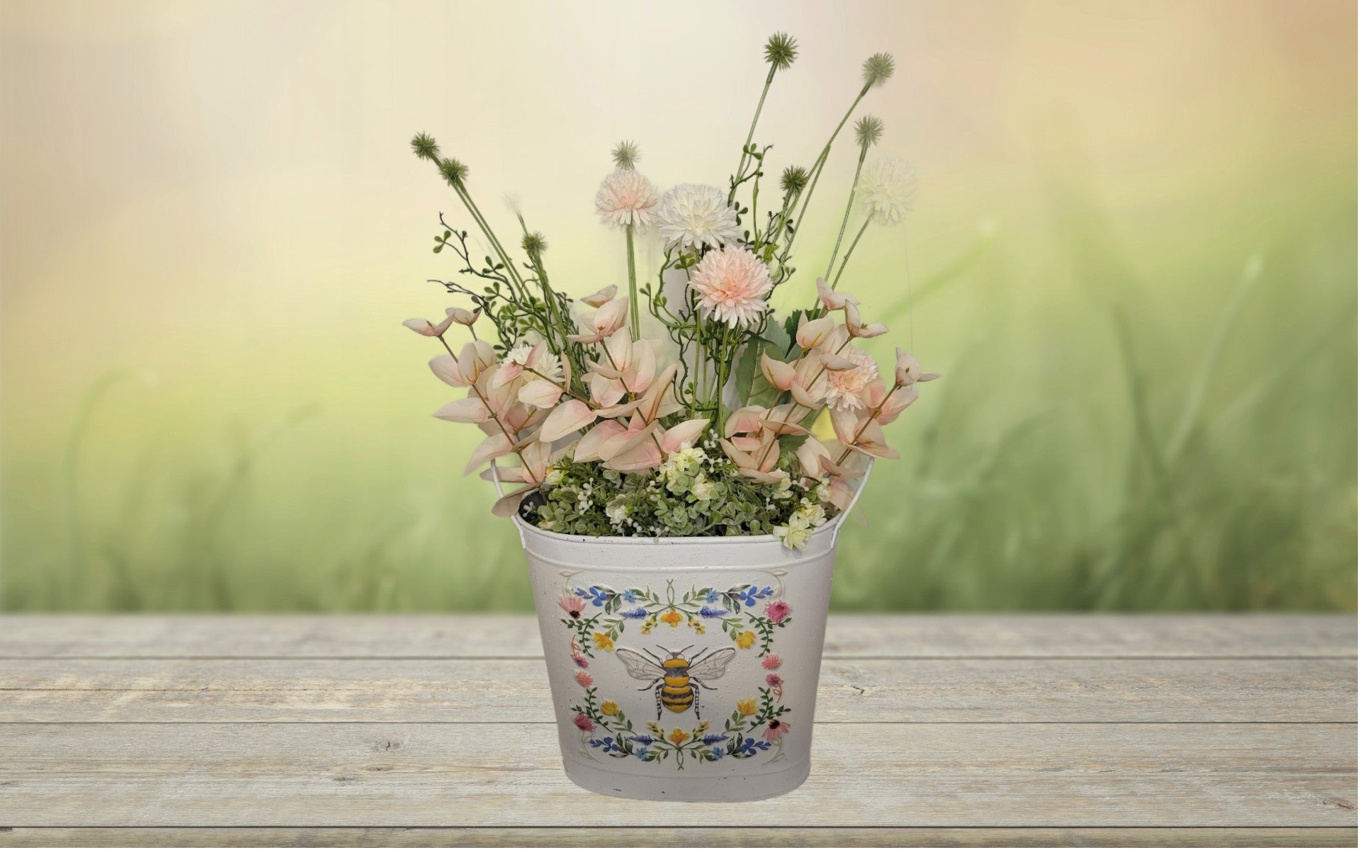Bee Floral | Container - Container, Flower