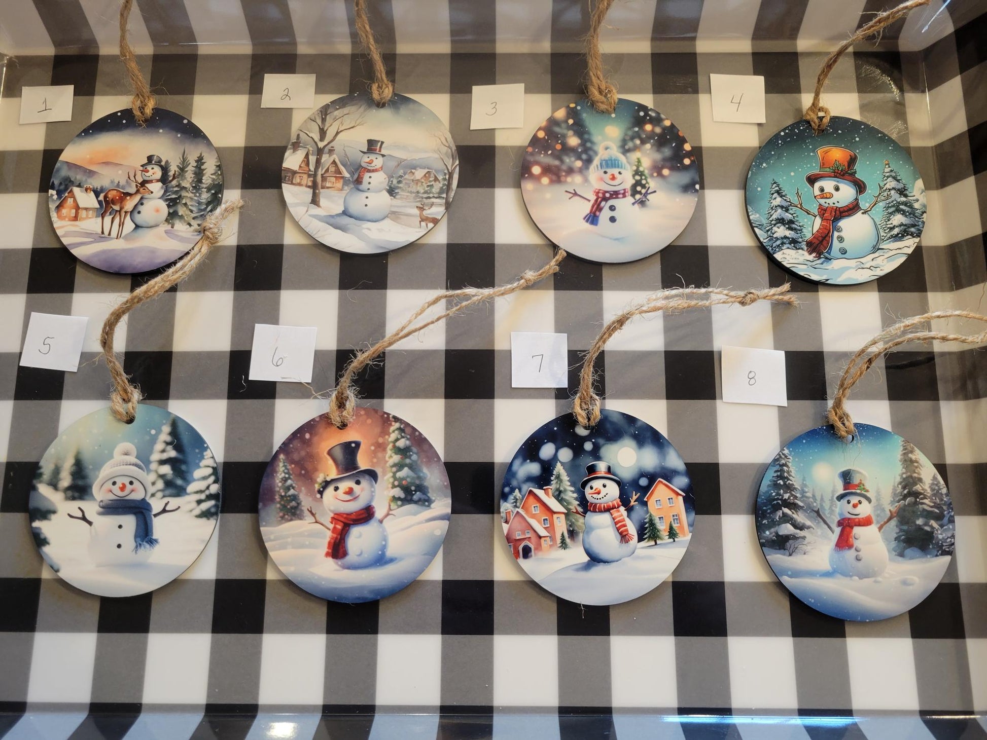 Snowman ornaments - Ornament, Snowman