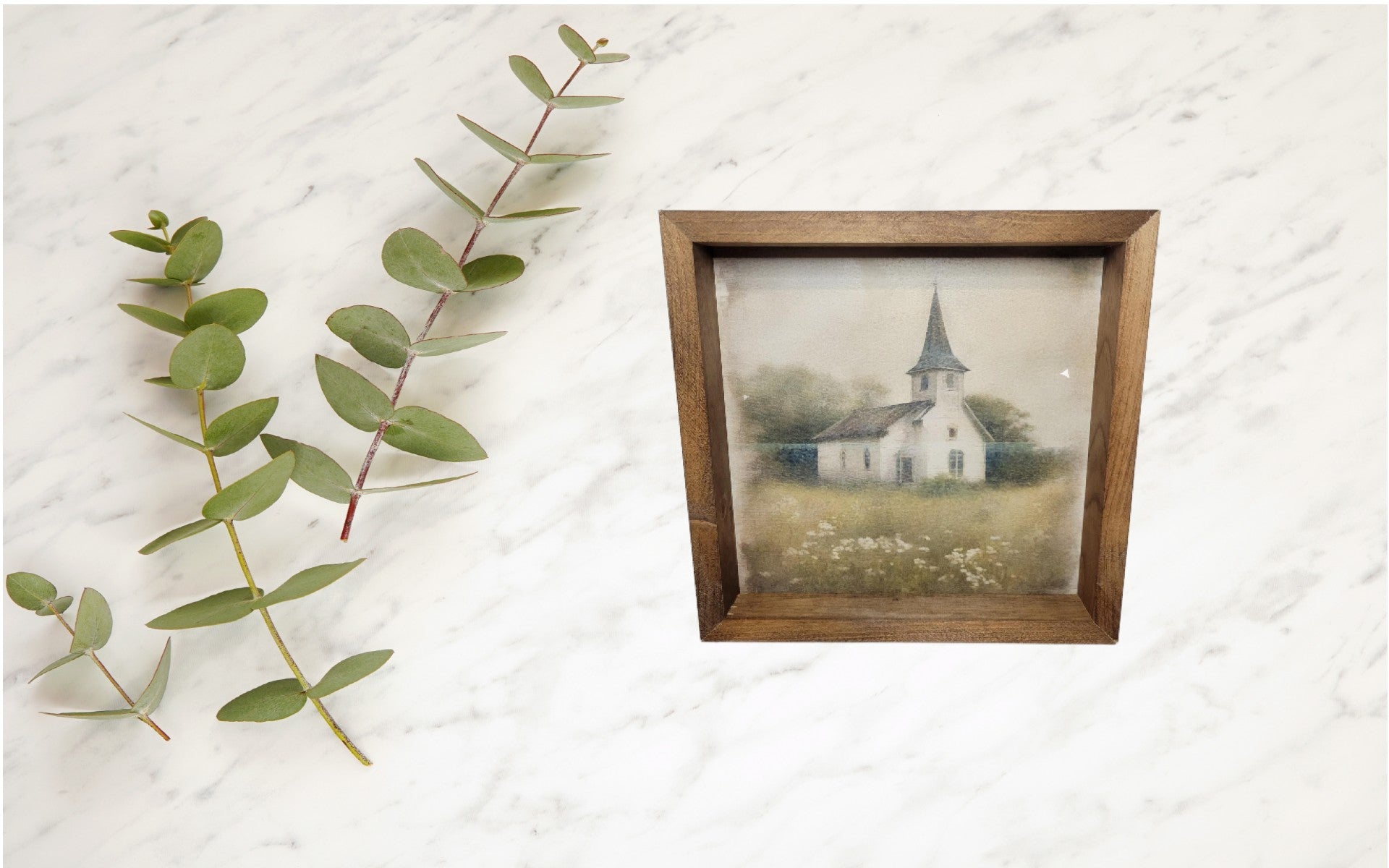 Church Sign | Stain - Stain, Frame