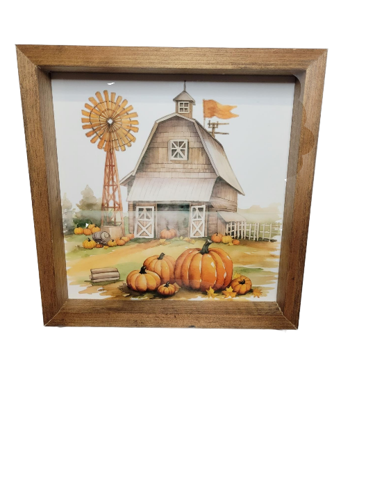 Pumpkin Barn Sign | Autumn - Autumn, Handmade