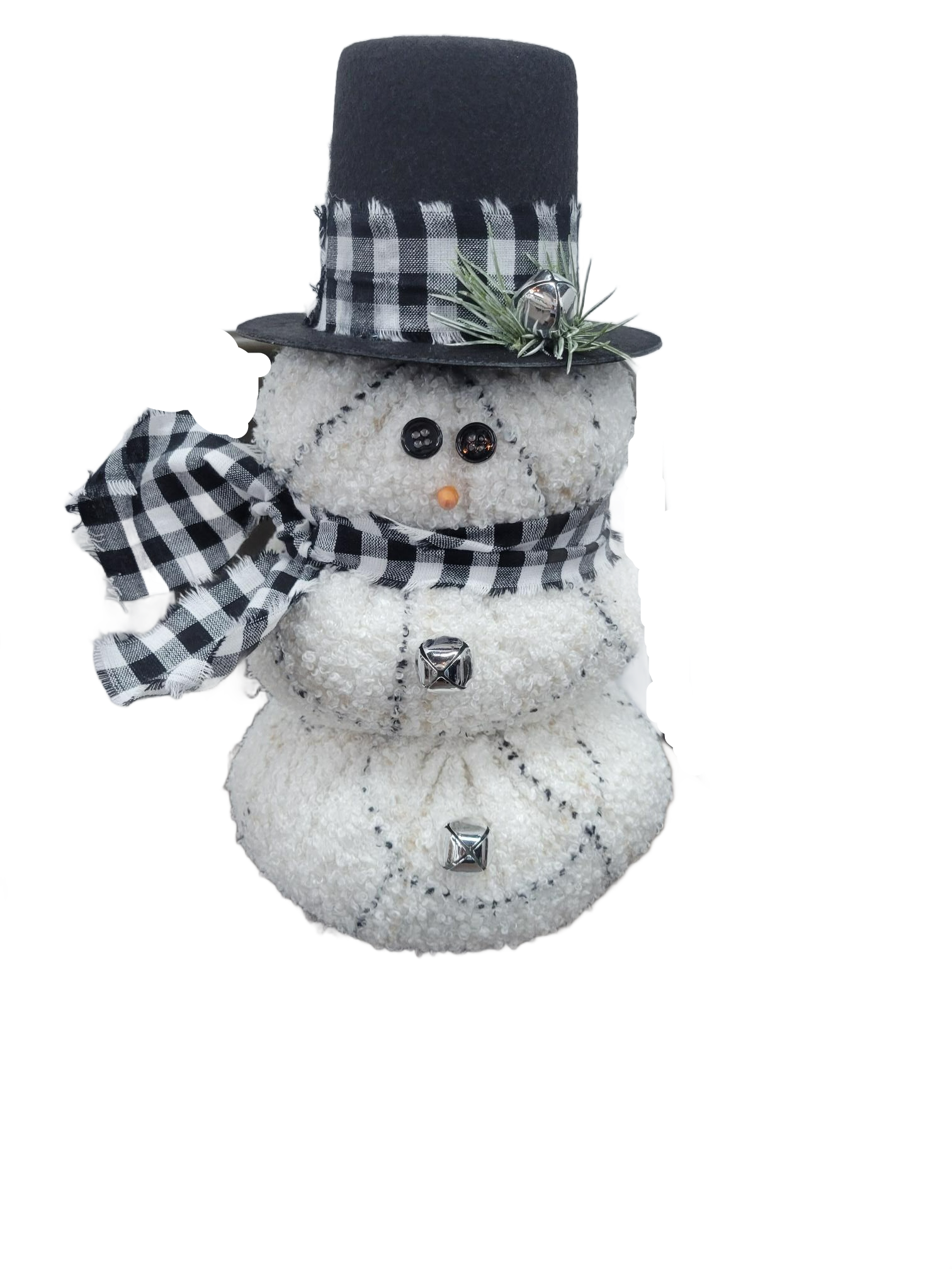 Oreo Snowman Black and Tan | Little - Little, Handmade