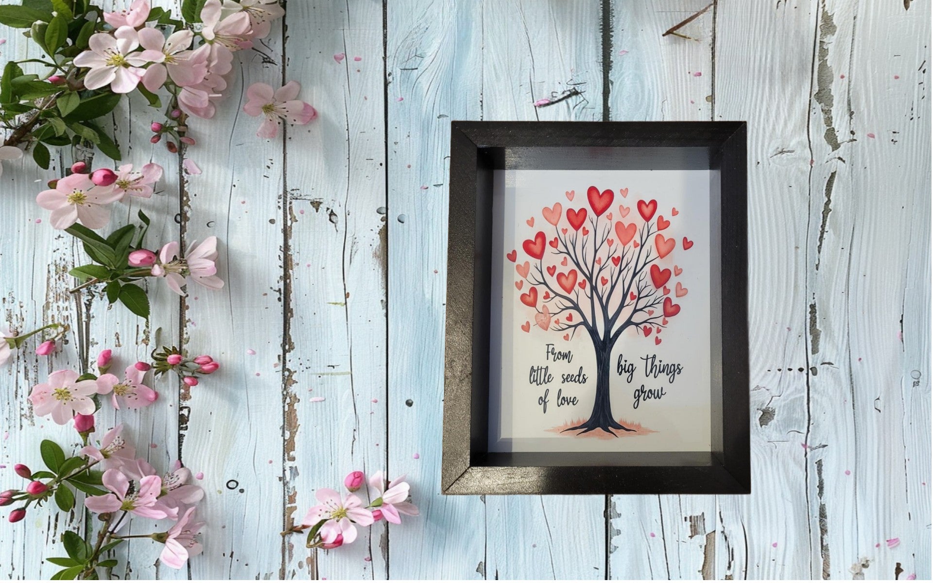 Tree Sign Seeds of Love | Handmade - Handmade, Sign