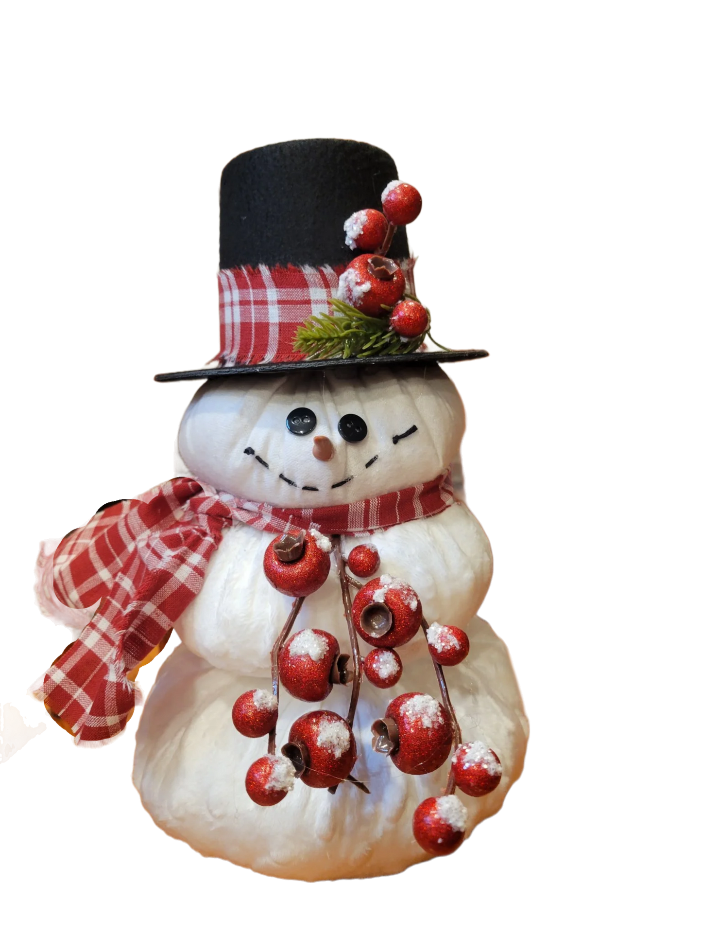 Rudy Red Berry Snowman